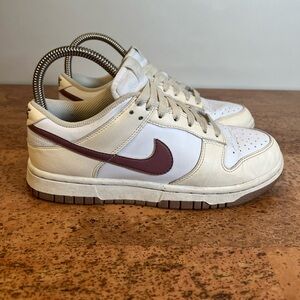 Nike Dunk Low Women's Shoes Size 6.5 Coconut Milk-Smokey Mauve DD1873-103
